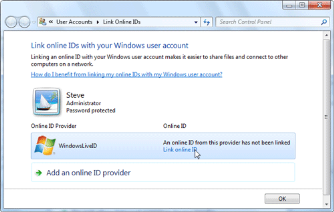 search for windows live id